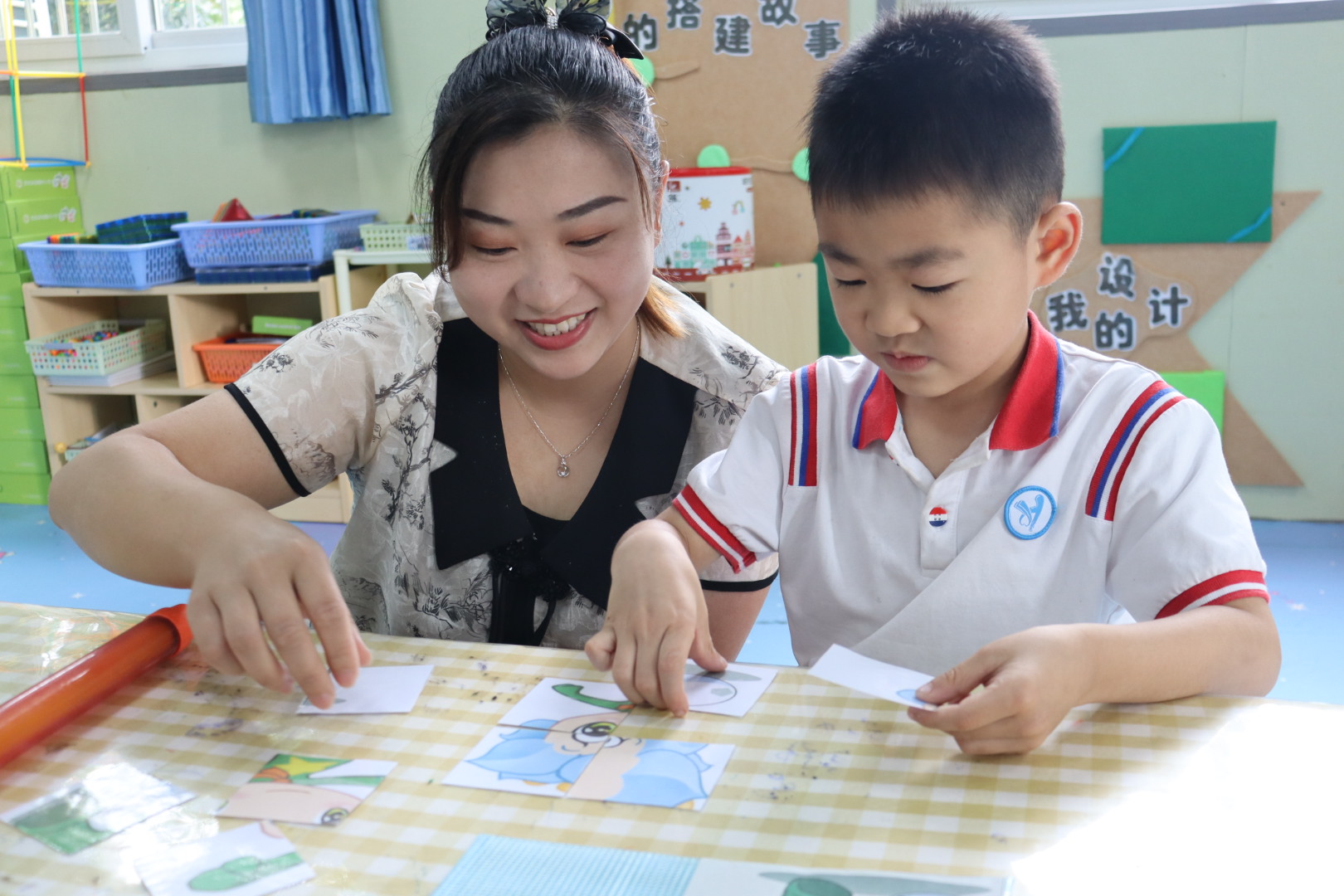 合川新华小学附属幼儿园举行“‘趣’六一.‘悦’健康”亲子游园系列活动