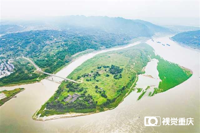 巴南木洞中坝岛打造景观生态疗养胜地