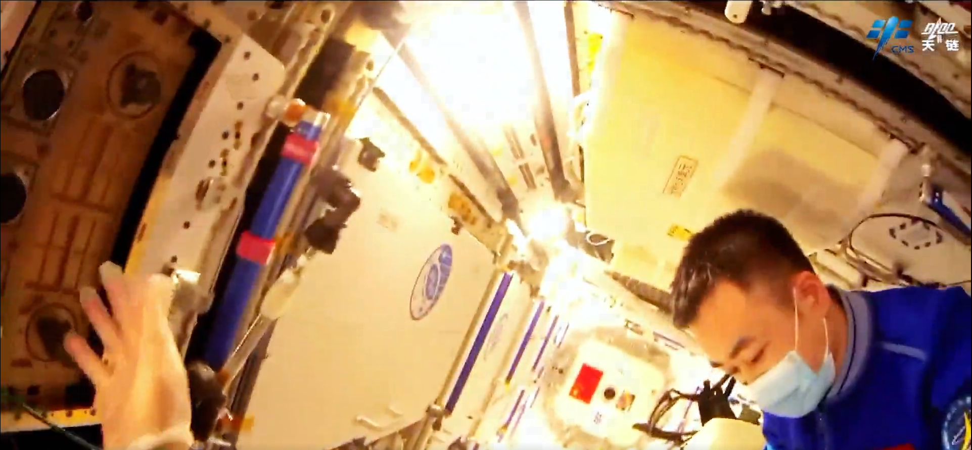 打卡“國貨之光”！一起來看神舟十七號乘組在太空做實驗13