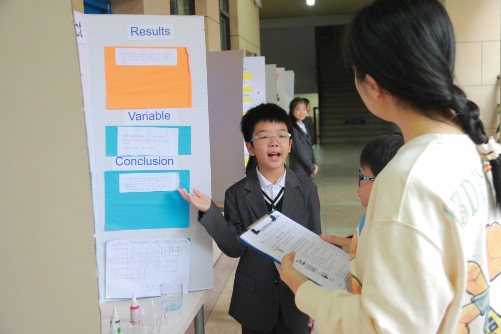 重庆诺林巴蜀国际学校三至五年级的孩子们完成了一场精彩的PBL成果展