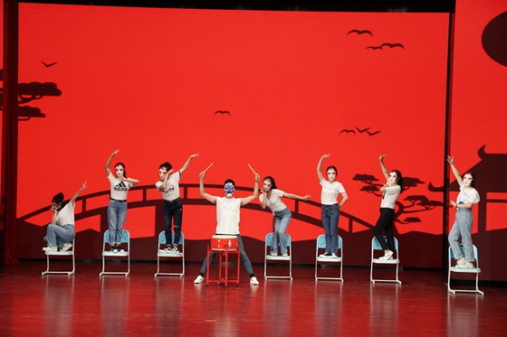 节目表演三 学校供图