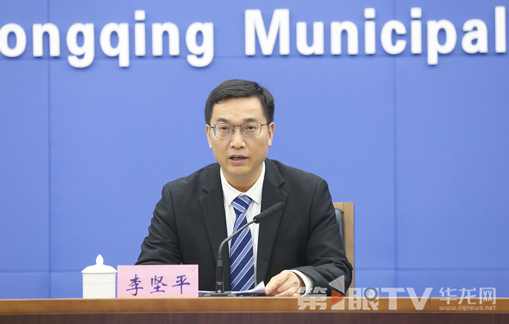市發展改革委黨組成員、副主任 李堅平。第1眼TV-華龍網首席記者 李文科 攝