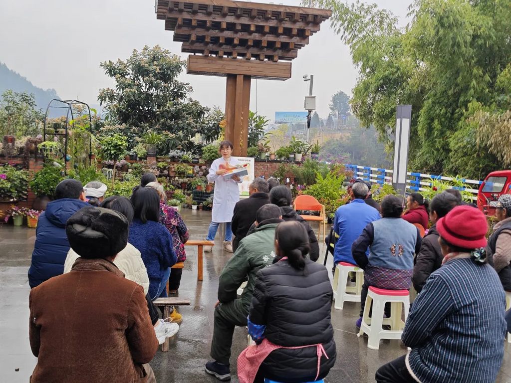 院壩會(huì)。橋頭鎮(zhèn)供圖