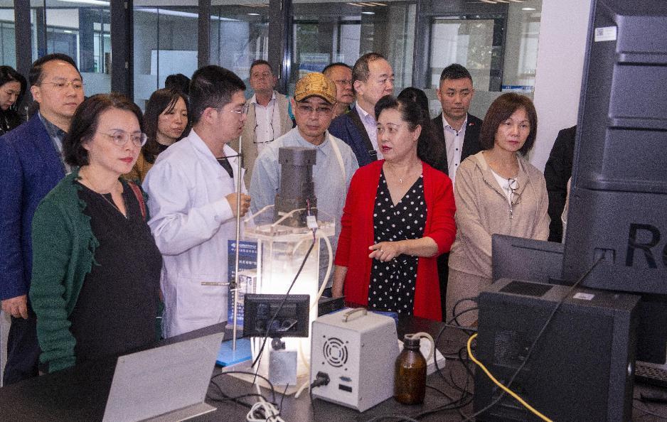 侨胞们在中冶赛迪研究院参观考察。重庆市侨联供图 华龙网发