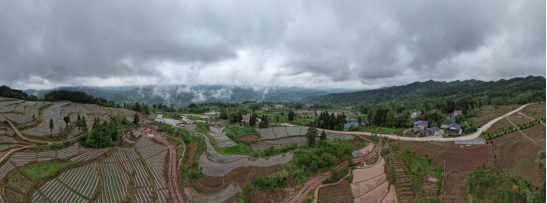 （不外显）重庆石柱：土家山寨遍地“大地诗行”108