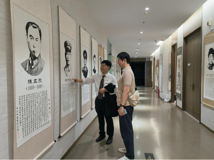 纪念黄埔军校建校100周年暨重庆黄埔书画院书画展945