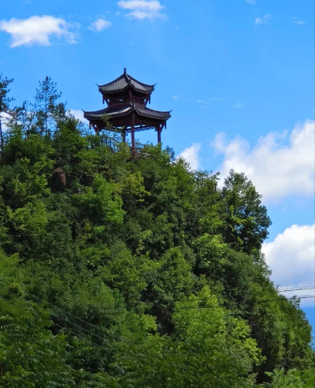 巫溪县塘坊镇漆树村。塘坊镇供图 华龙网发