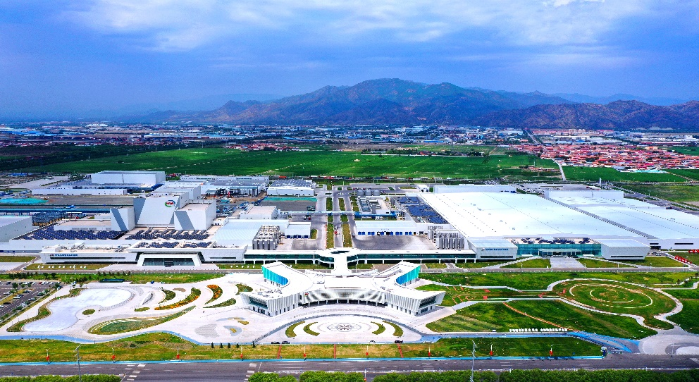 伊利现代智慧健康谷一隅。伊利集团供图 华龙网发