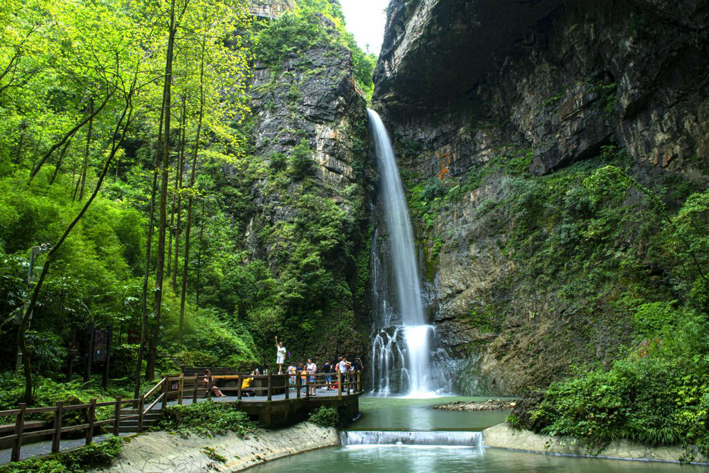 黑山谷景区。主办方供图