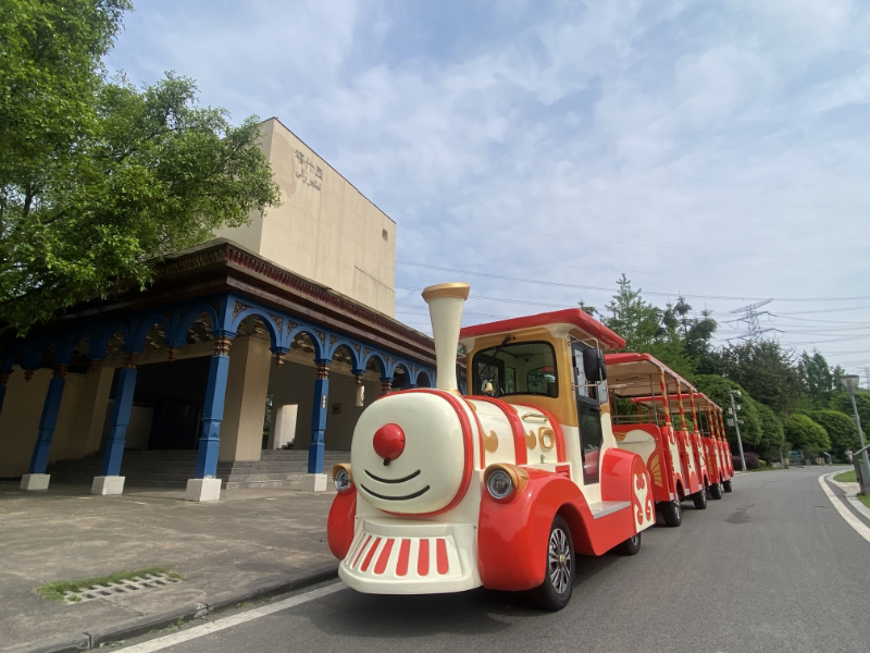 重庆园博园“快乐小火车”。受访单位供图