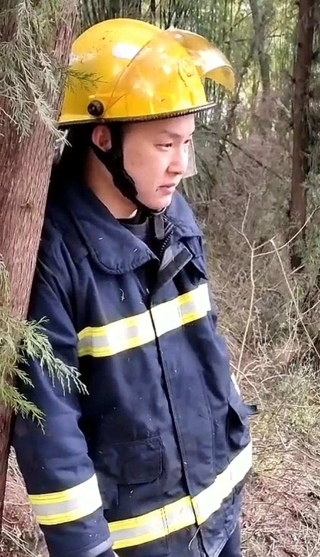 林軍是重慶市巫山縣大昌鎮(zhèn)消防工作站隊員。受訪者供圖