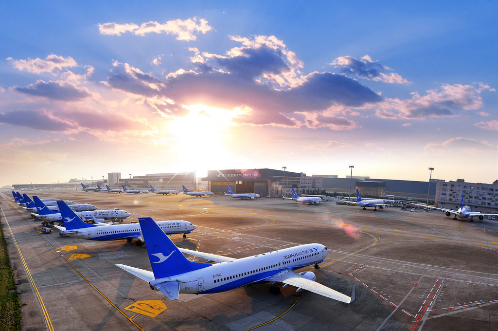 厦门航空公司航班。厦门航空供图