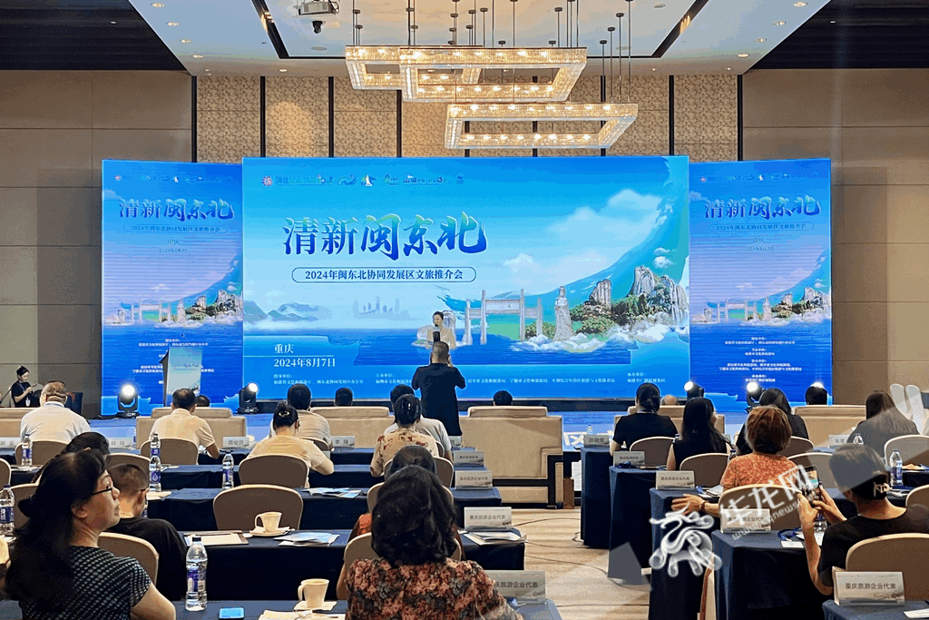 2024年闽东北协同发展区文旅推介活动在重庆举行。华龙网记者吴礼霜摄
