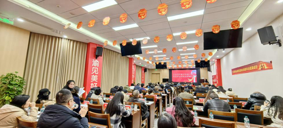 開展惠企政策分享。仙桃街道辦事處供圖 第1眼TV-華龍網(wǎng)發(fā)