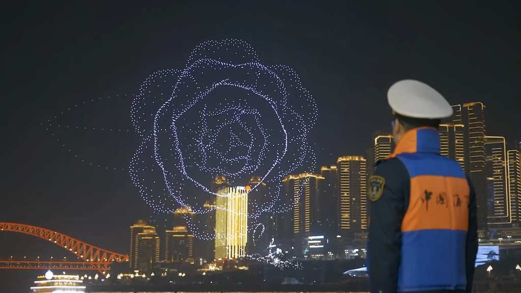 執法隊員加強巡航。受訪者供圖