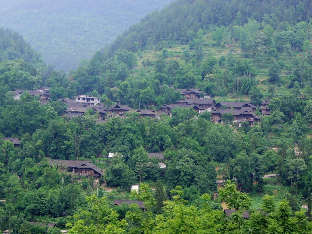 浪坪乡浪水坝村小山坡