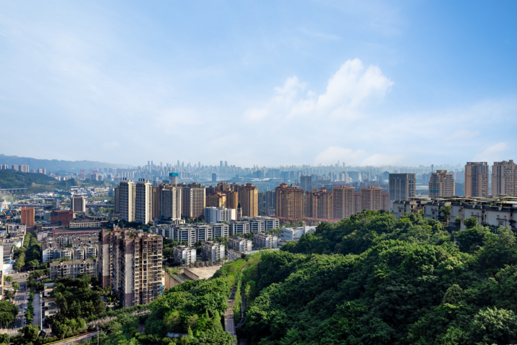 区域实景图 越秀供图