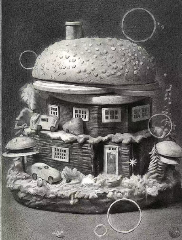 《Hamburger house》JONES LEO ROY 8歲美國