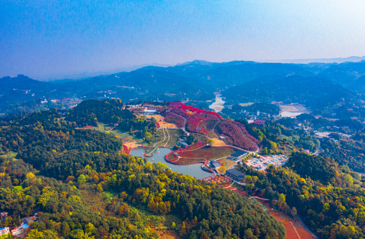 Nanhu Colorful Botanical Garden (File photo of Banan Daily)