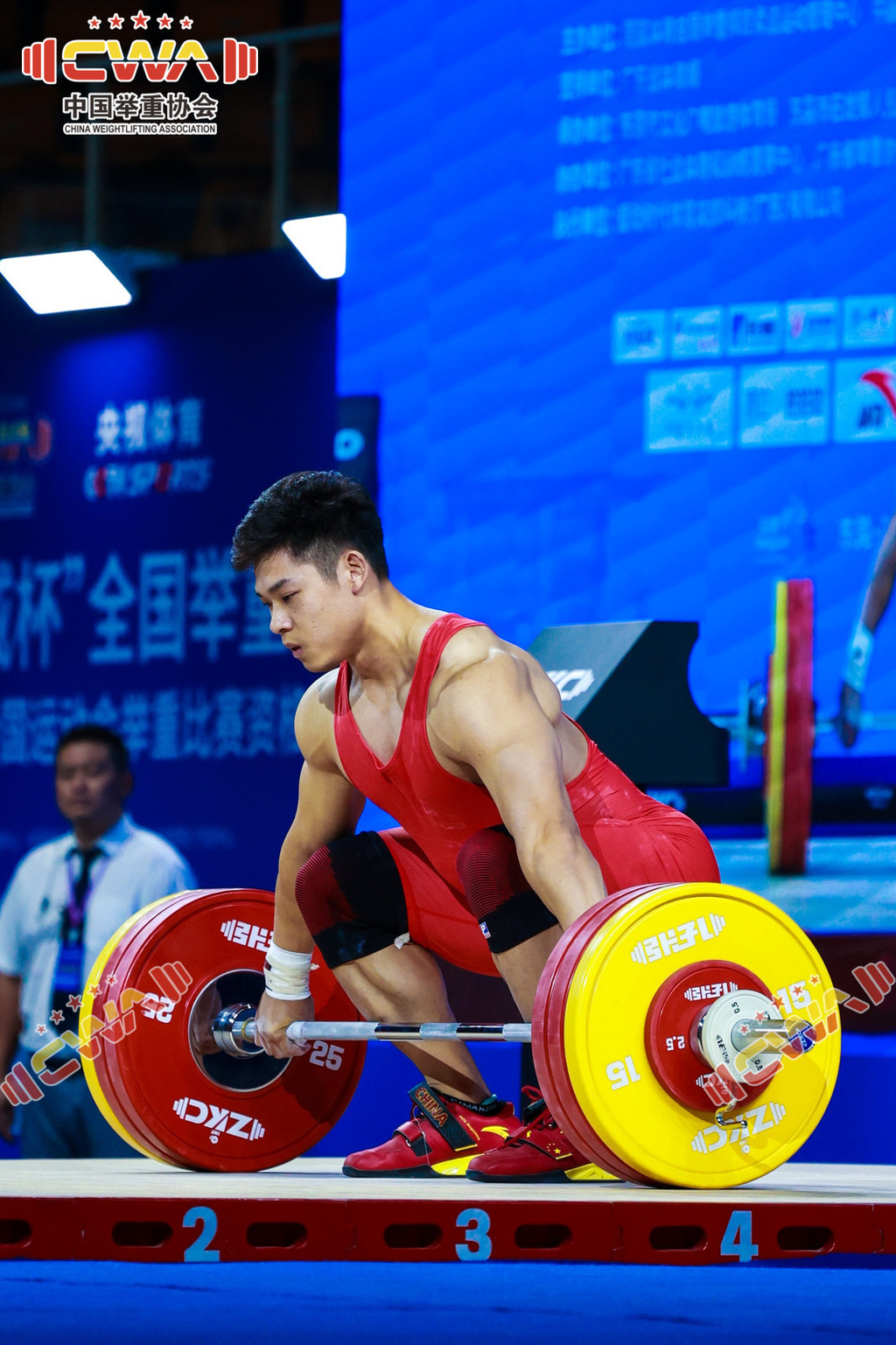 Li Dayin from Chongqing (Photo from China Weightlifting Association)