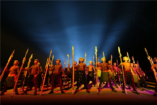 《印象武隆》演出。武隆區(qū)委宣傳部供圖