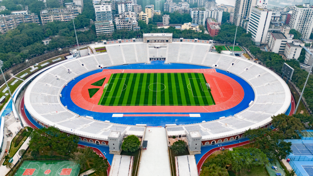 Datianwan Stadium (Photo provided by the interviewee)