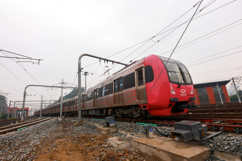 A hot sliding test was carried out on the Chongqingdong Railway Station section of CRT Line 6