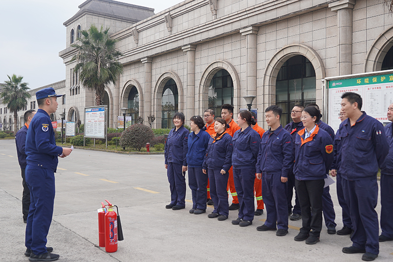 活动现场。双桥经开区消防救援大队供图 华龙网发