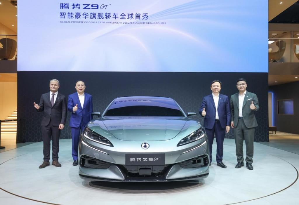 腾势Z9GT北京车展迎全球首秀。 腾势汽车供图 华龙网发