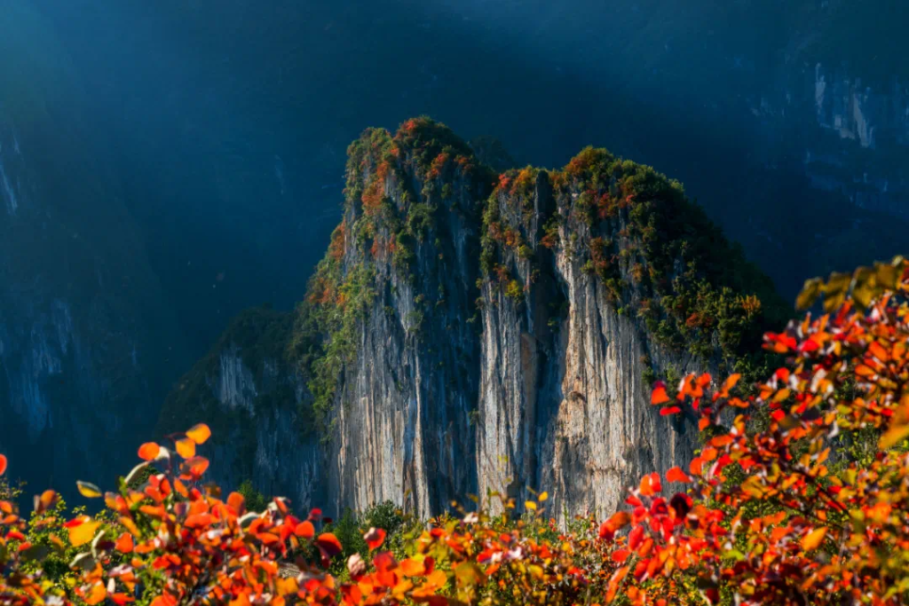 Wuxi Lanying Grand Canyon Scenic Area (Picture provided by Chongqing Municipal Commission of Culture and Tourism)