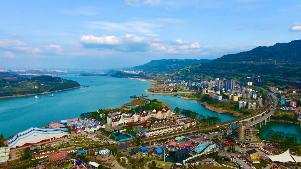 8 scenic spots in Chongqing, including Fuling Mexin Wine Town, has recently upgraded to national 4A-level. (Photo provided by the interviewee)