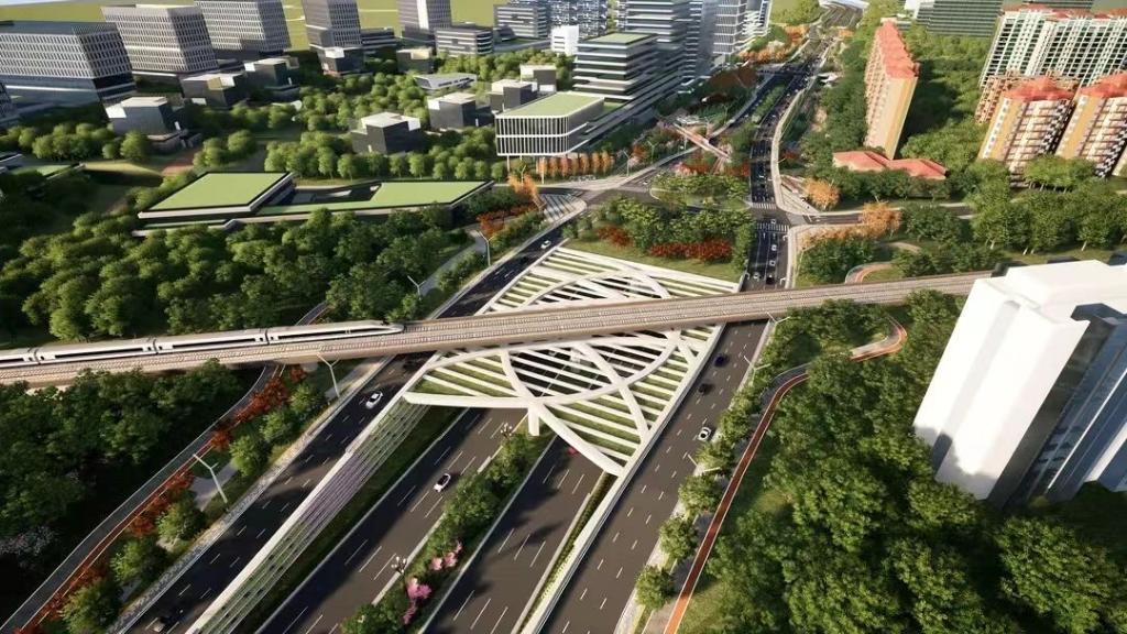 项目效果图。重庆高新区融媒体中心供图