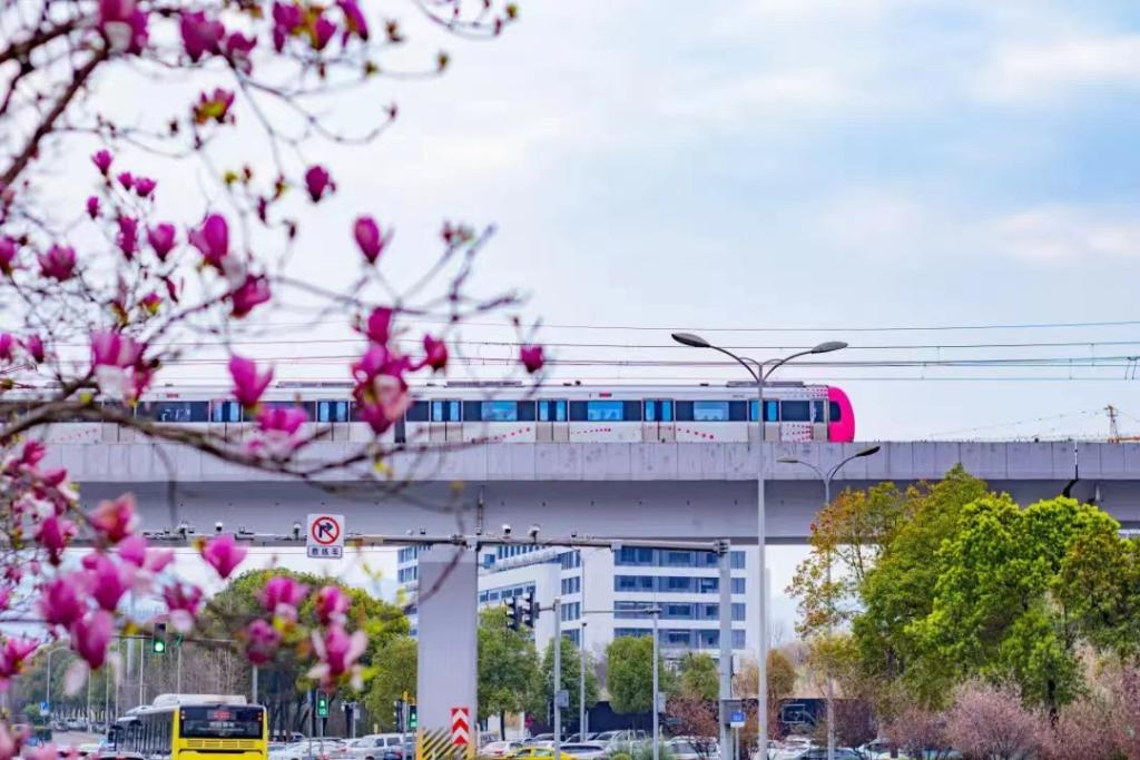 During the WCIFIT, 3 rail transit lines to shorten their travel intervals. (Photo provided by Chongqing City Transportation Development & Investment Group)