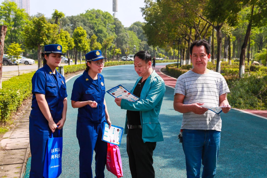 活动现场。永川区消防救援支队供图 华龙网发