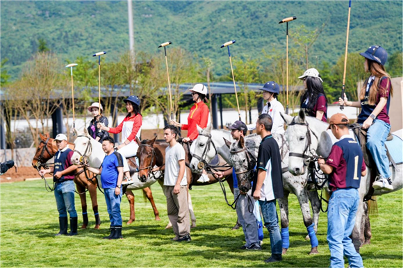 仙女山•1003 POLO CLUB迎来开业倒计时。武隆旅游产业（集团）公司供图 华龙网发