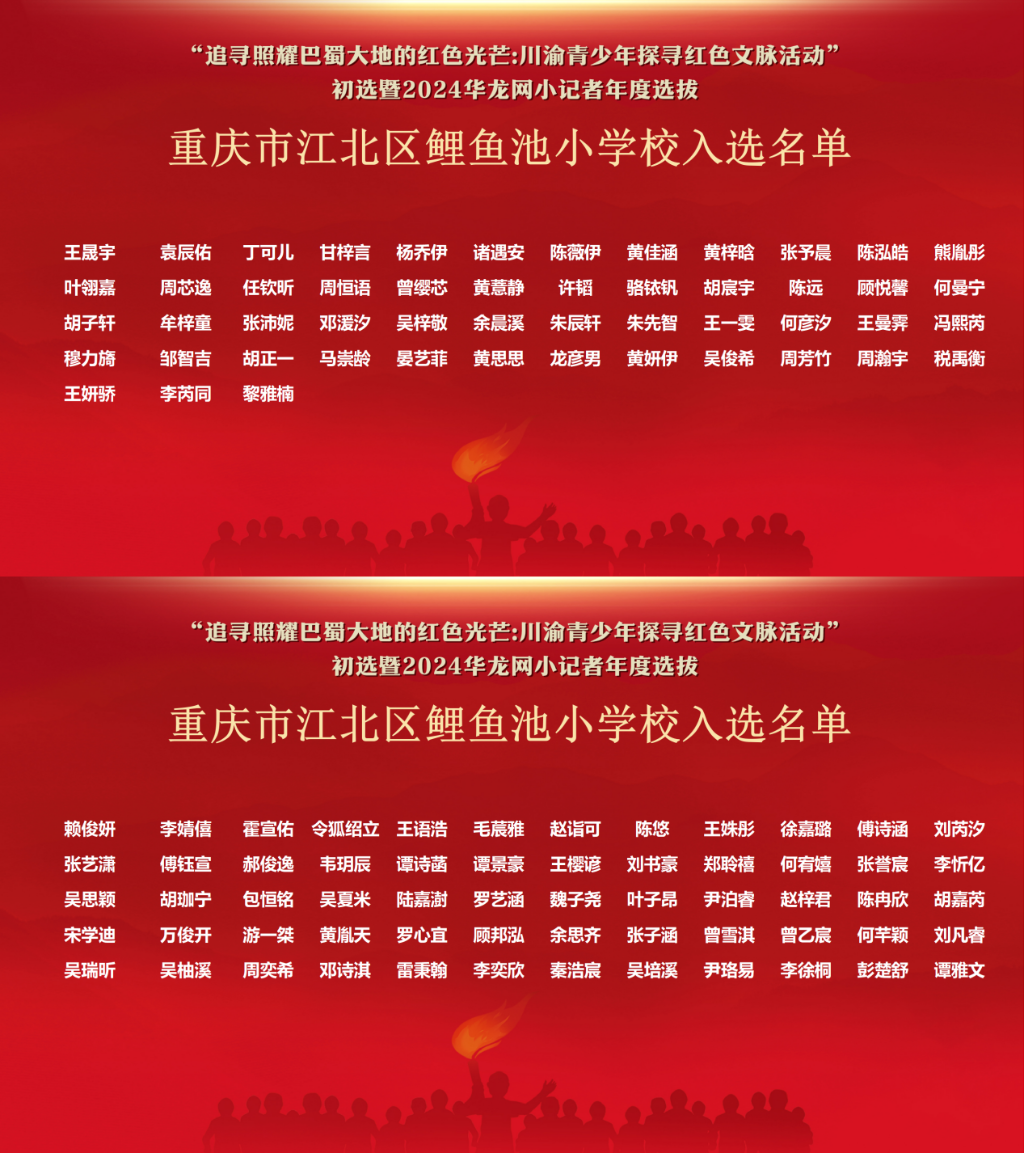 2024年华龙网小记者年度选拔走进重庆市江北区鲤鱼池小学校