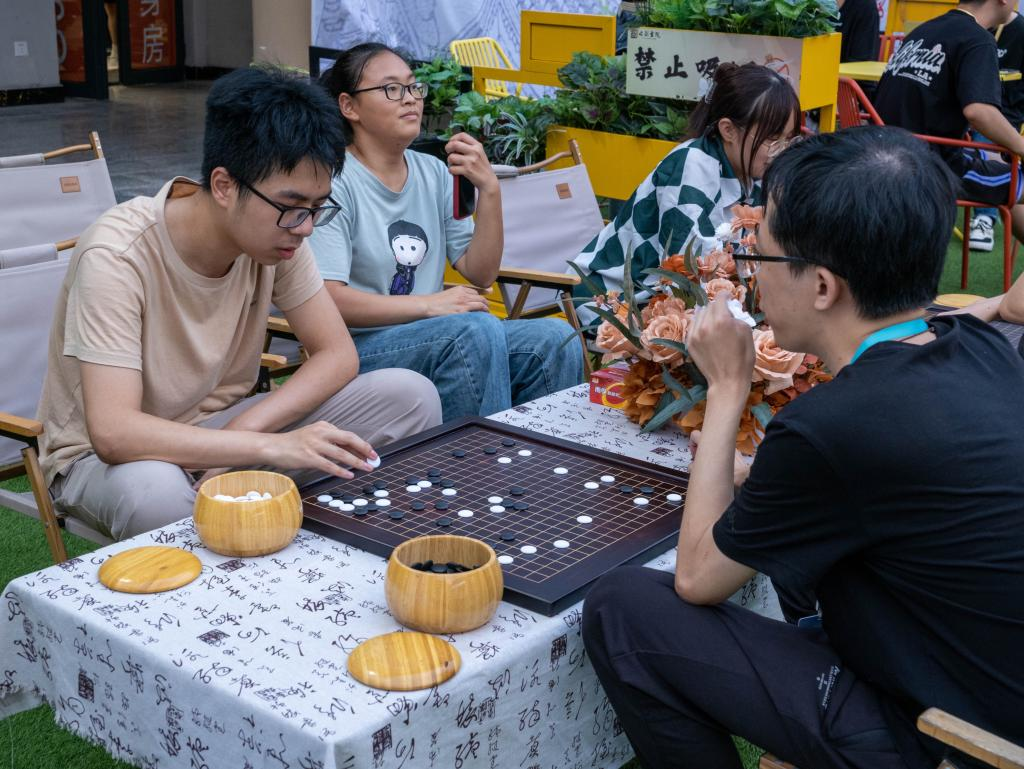 The Weiqi activity (Photo provided by the interviewee)