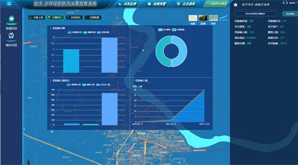 灾情评估页面。沙坪坝区委宣传部供图 华龙网发