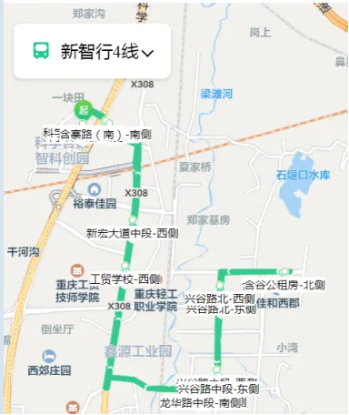 运行示意图。图源：西部（重庆）科学城公众号