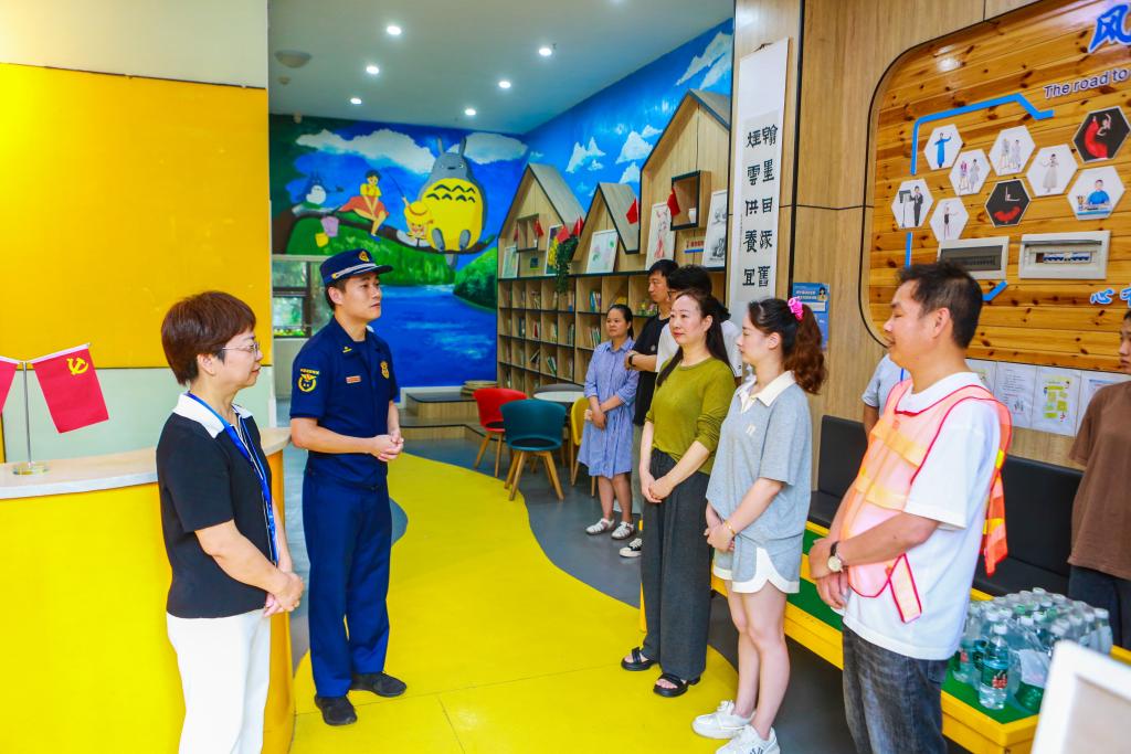 培训现场。永川区消防救援支队供图 华龙网发