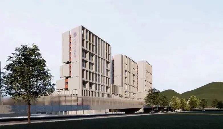 巴蜀科学城中学国际课程中心效果图。重庆高新区融媒体中心供图