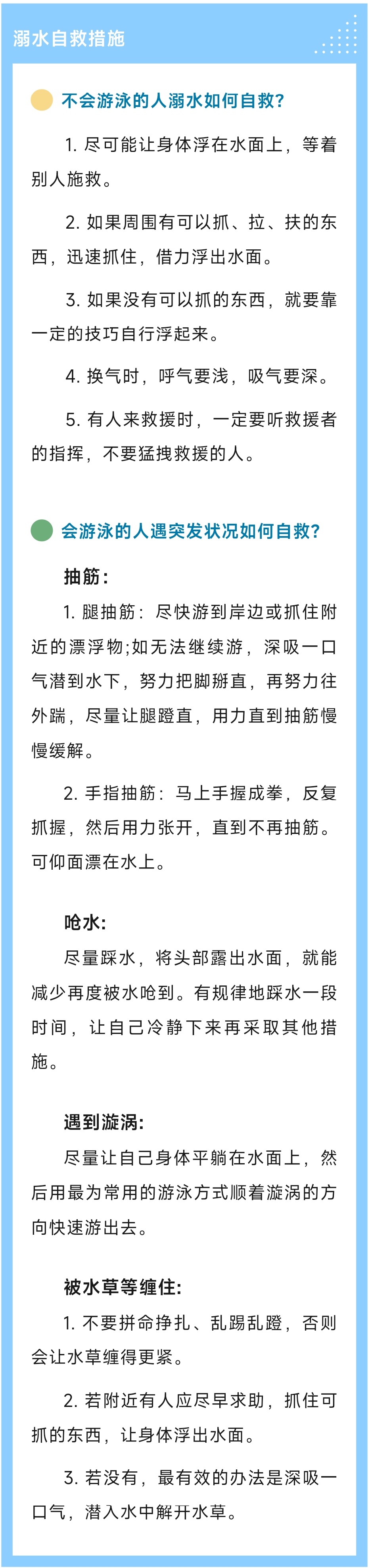 溺水后都会大声呼救吗?有游泳圈就一定安全吗?