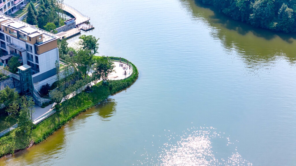 中海黎香湖实景照片 (2)