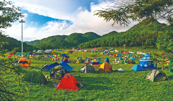 Nantian Lake Camping Base (Photographed by Wang Yang / See Fengdu) 