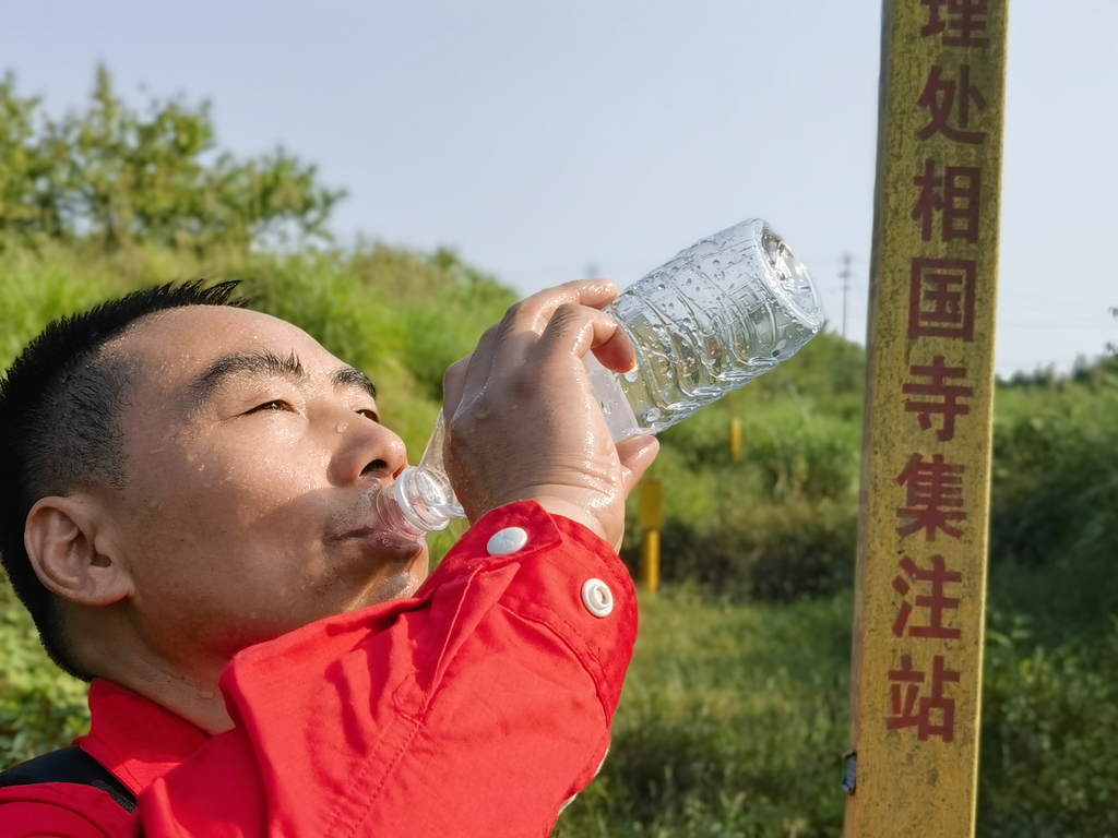 相旱线管道现场。受访单位供图