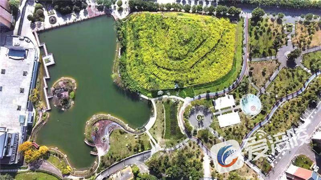 改建后的社區(qū)公園。馬鞍街道供圖