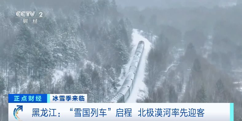 “雪国列车”启程！北极漠河率先迎客，开启一场冰雪浪漫之旅→