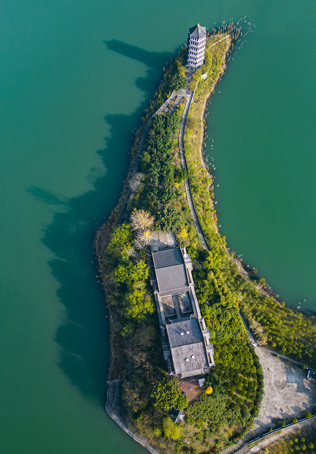 狮子岛景区如诗如画。冉孟军 摄