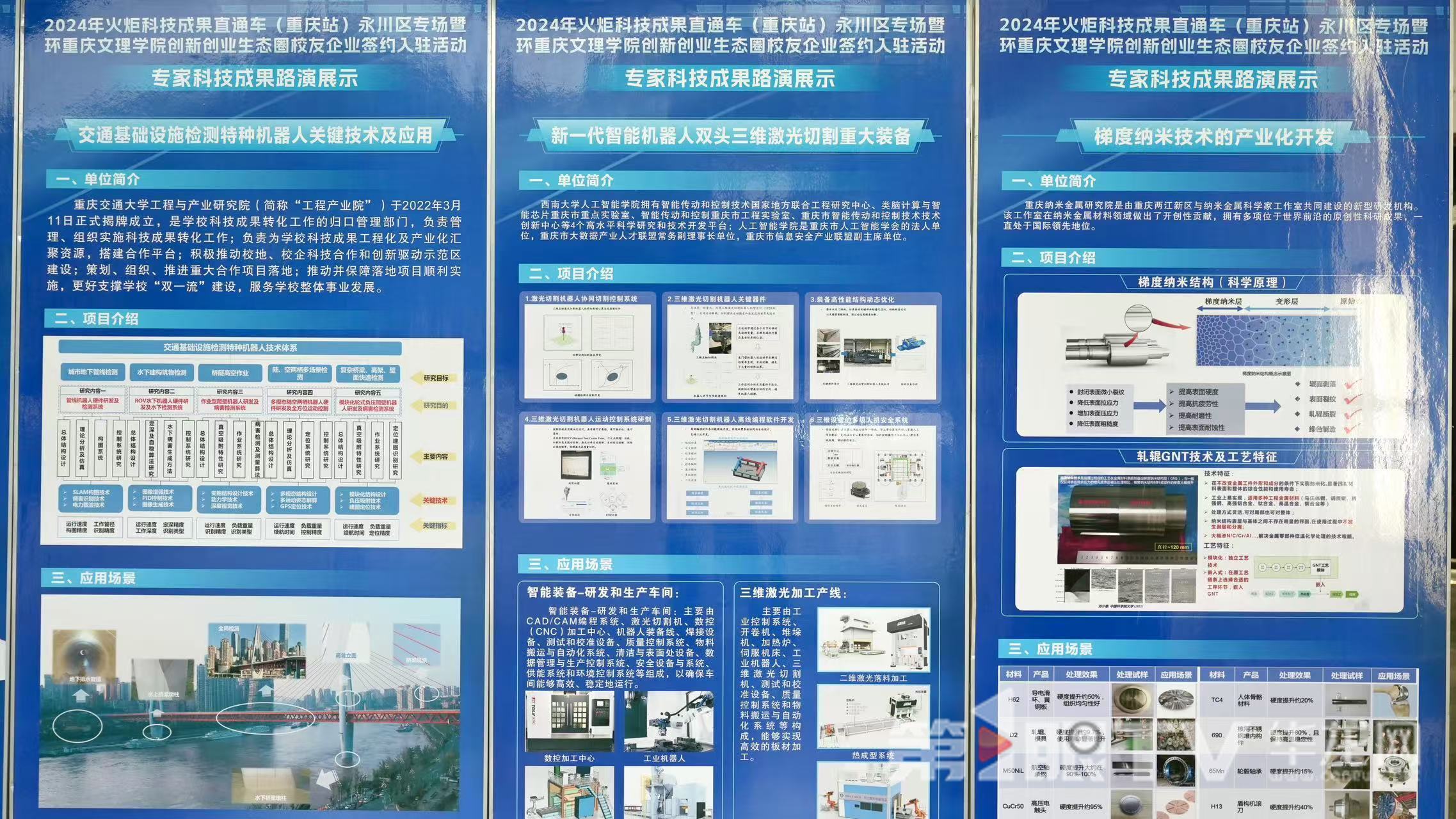 專家科技成果路演展示。 第1眼TV-華龍網記者 劉釗 攝