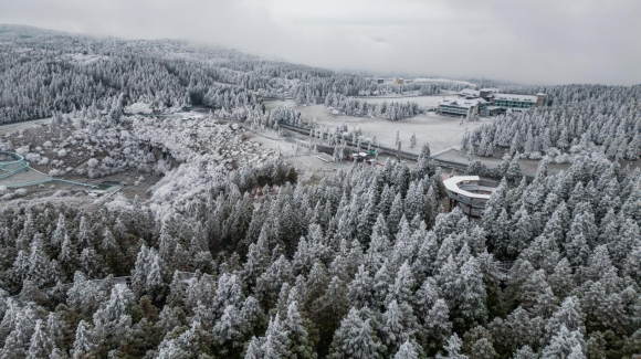 仙女山雪景。重庆武隆旅游产业（集团）有限公司供图